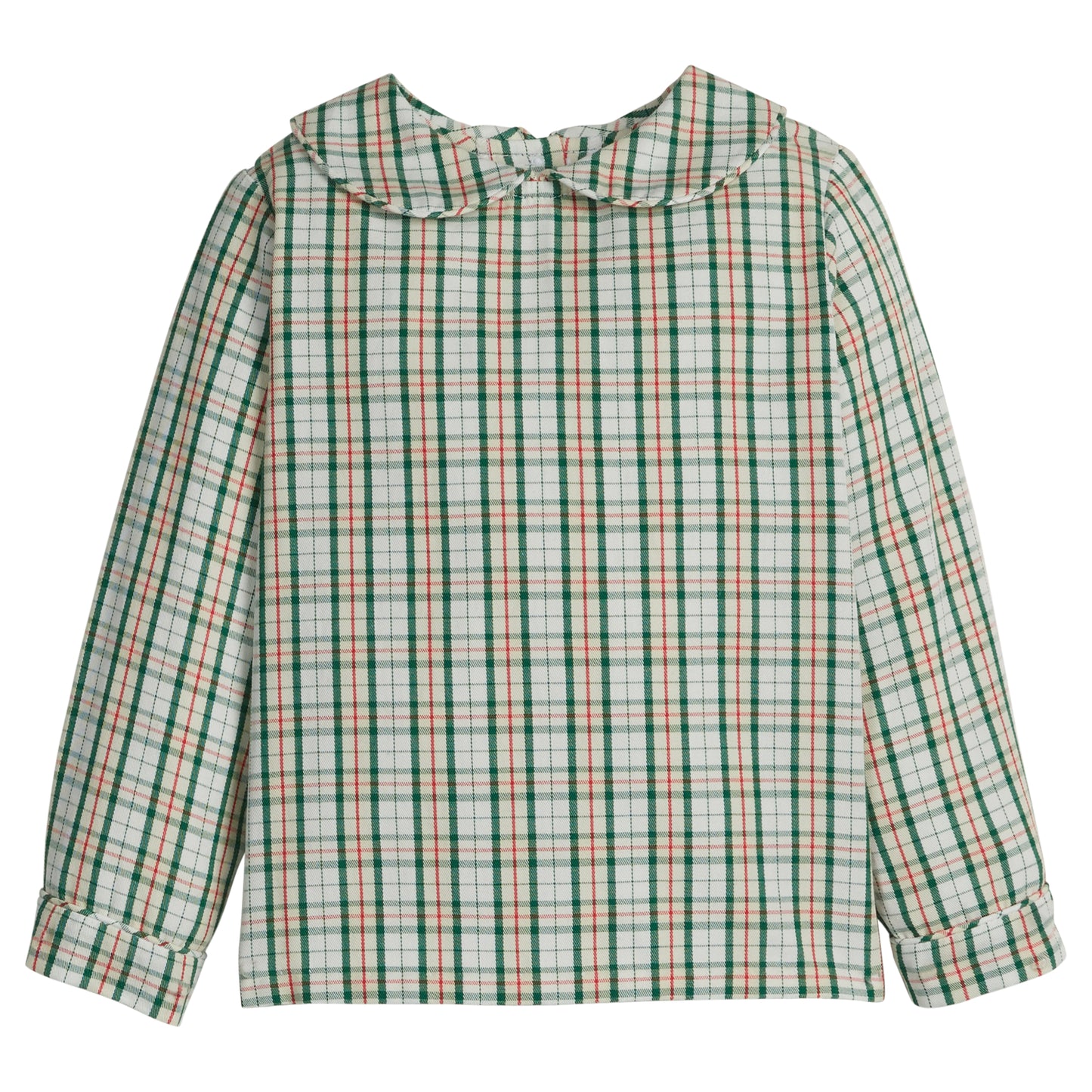 Peter Pan Shirt - Mistletoe Tartan