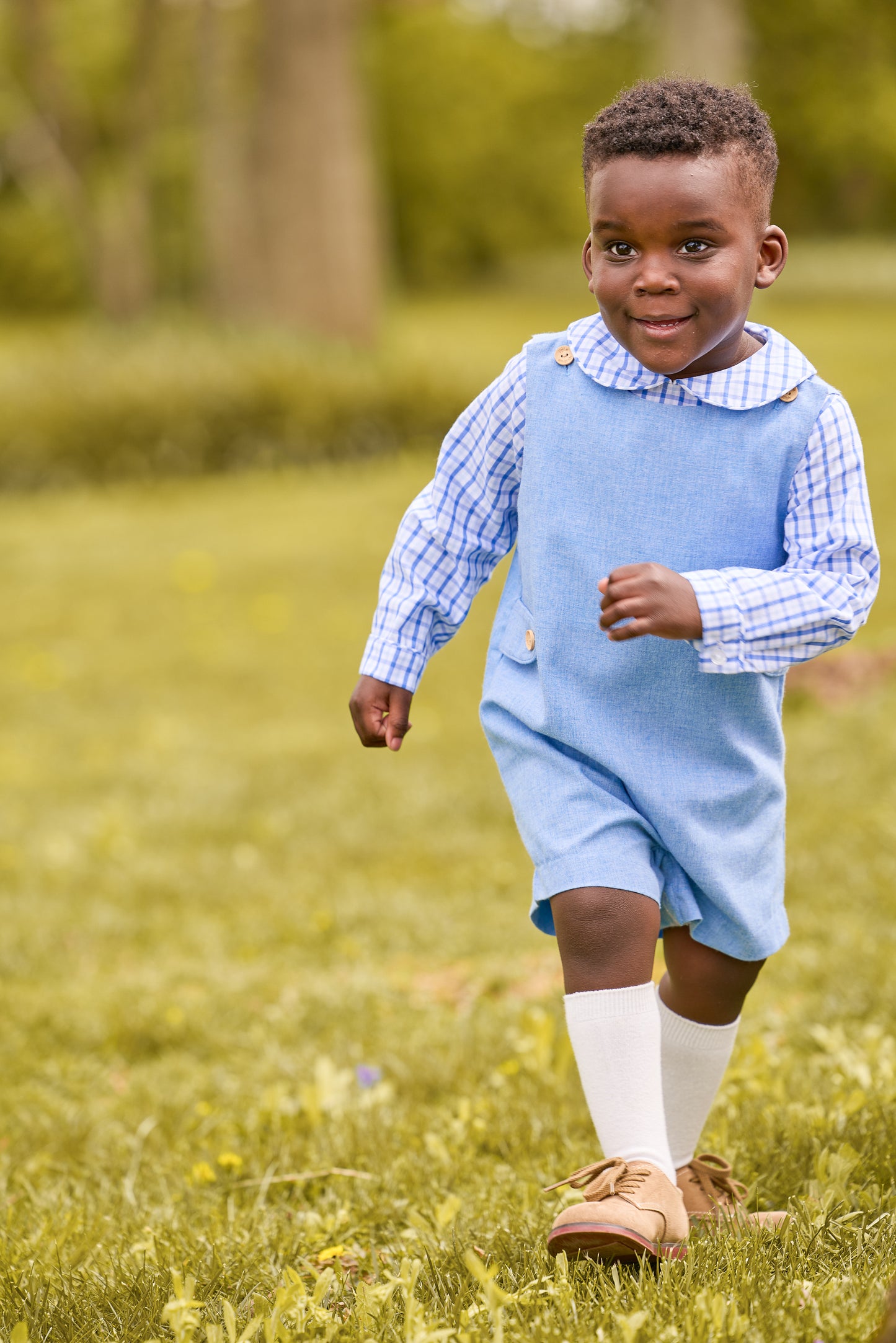 Peter Pan Shirt Woodberry Plaid