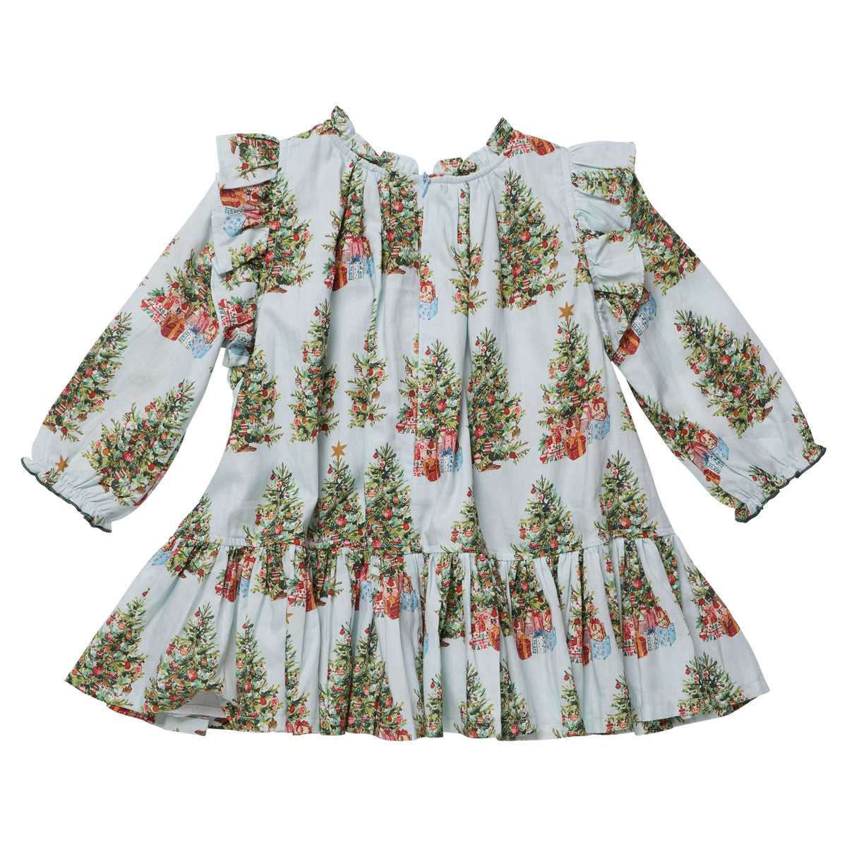 Harper Dress Trees and Presents