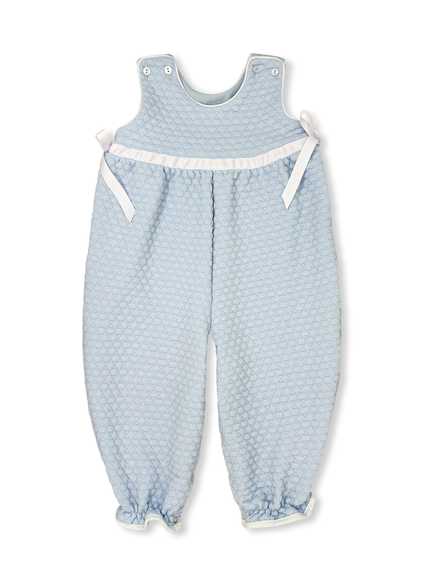 Rosie Romper Windy Blue Quilted