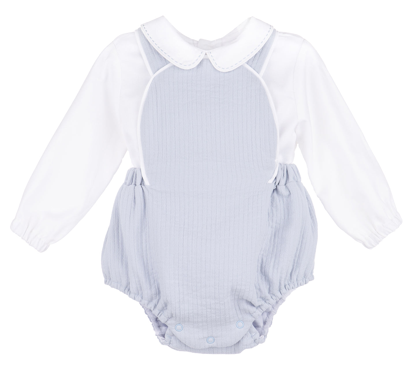 Sweater Weather Blue Boy Overall