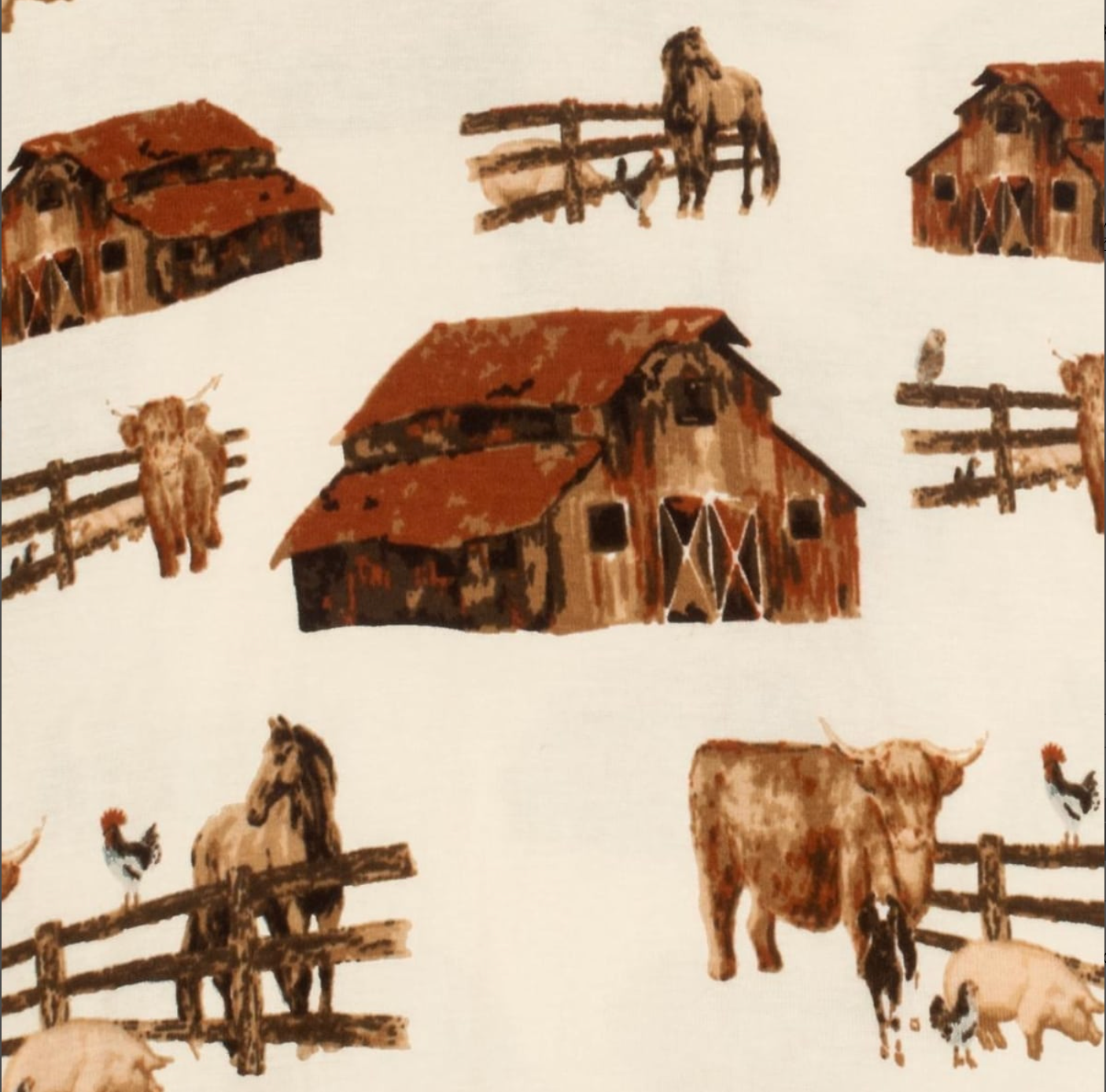 Homestead Organic Cotton Zipper Pajama