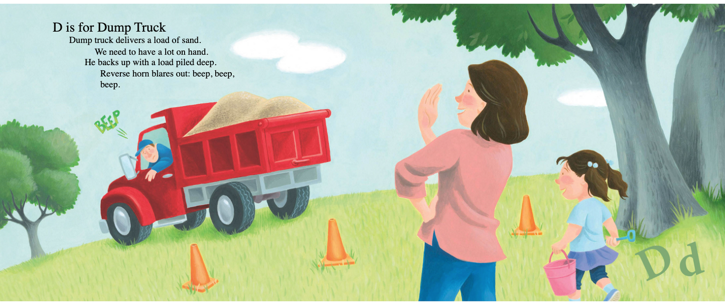 D is for Dump Truck