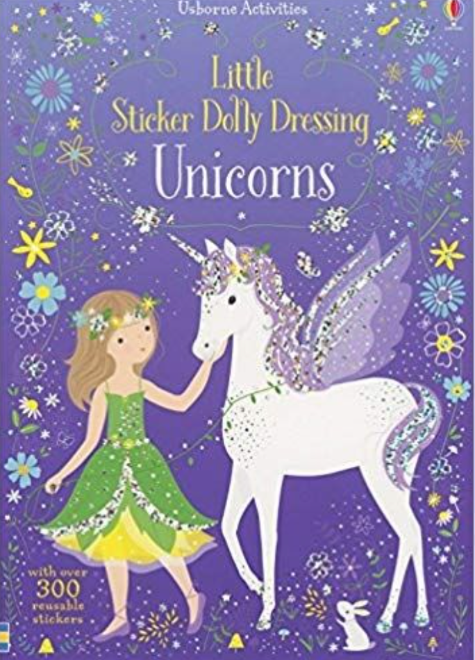 Little Sticker Unicorns Dolly Dressing