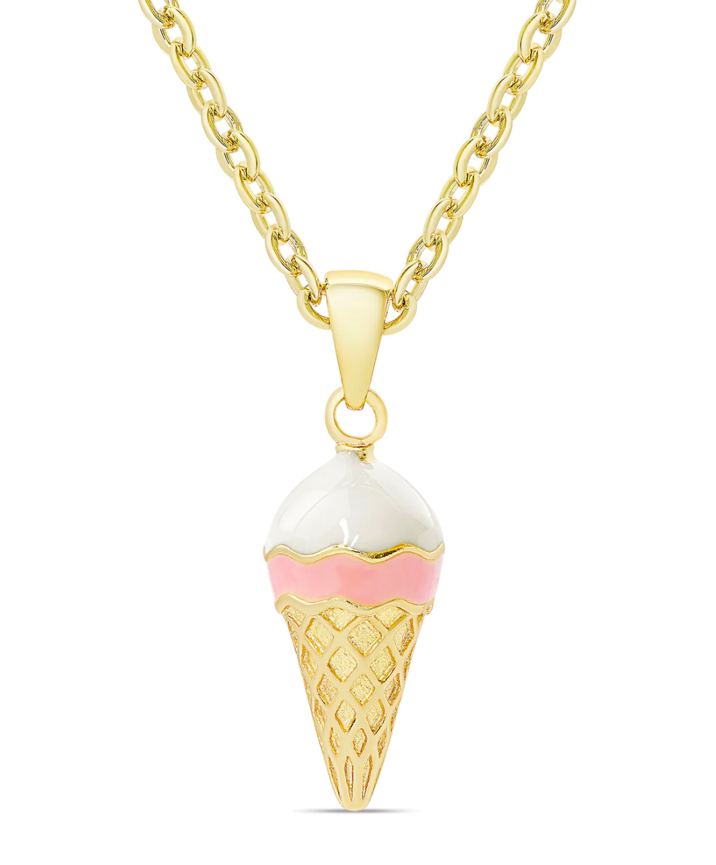 Ice Cream Cone Pendant