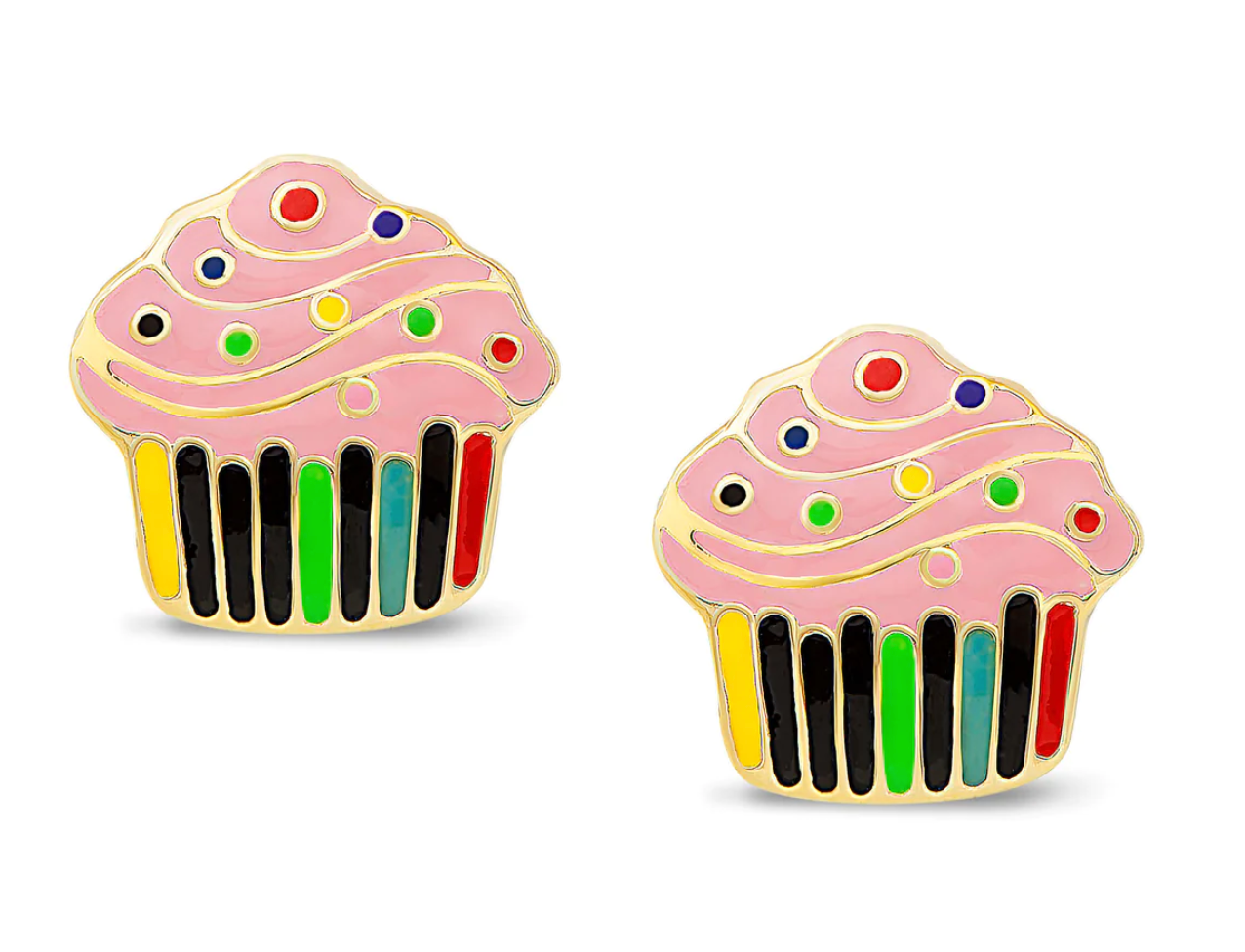 Cupcake Stud Earrings