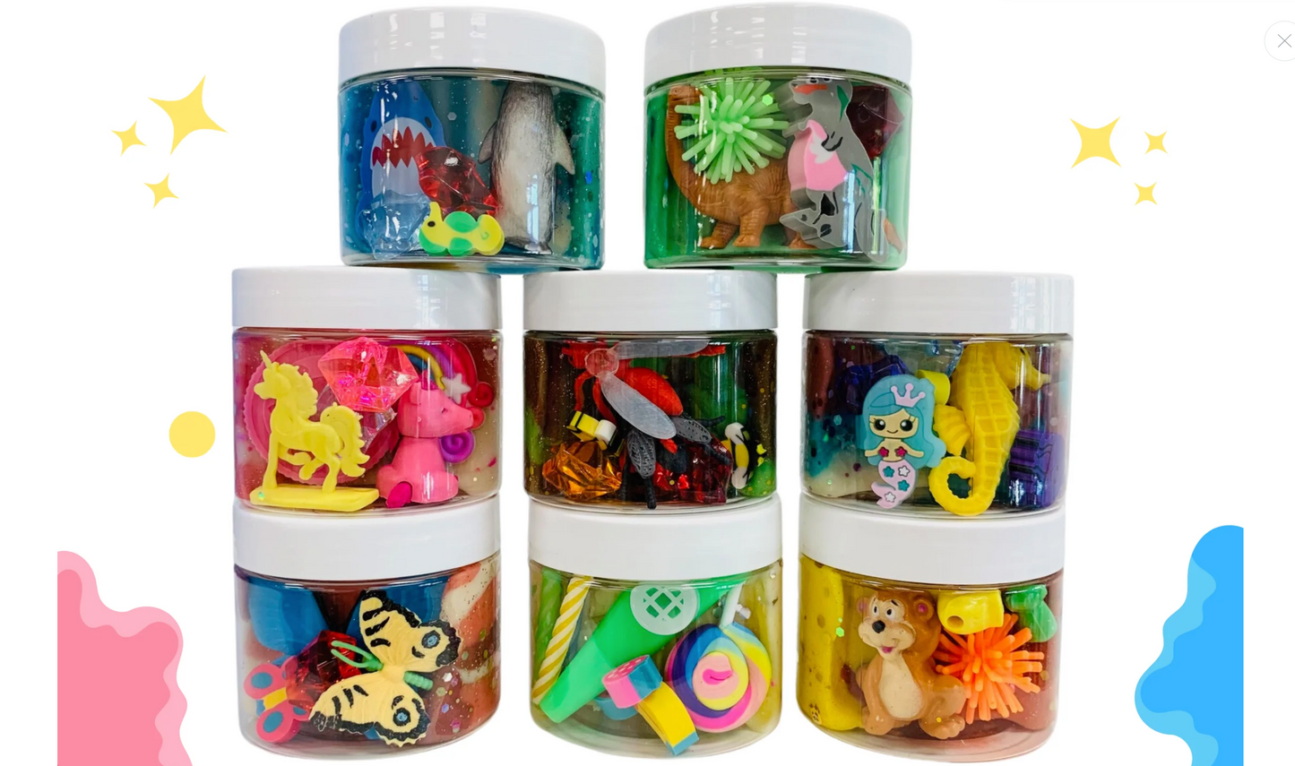 Fun Size Magical Jar Sensory Dough - Unicorn Dreams