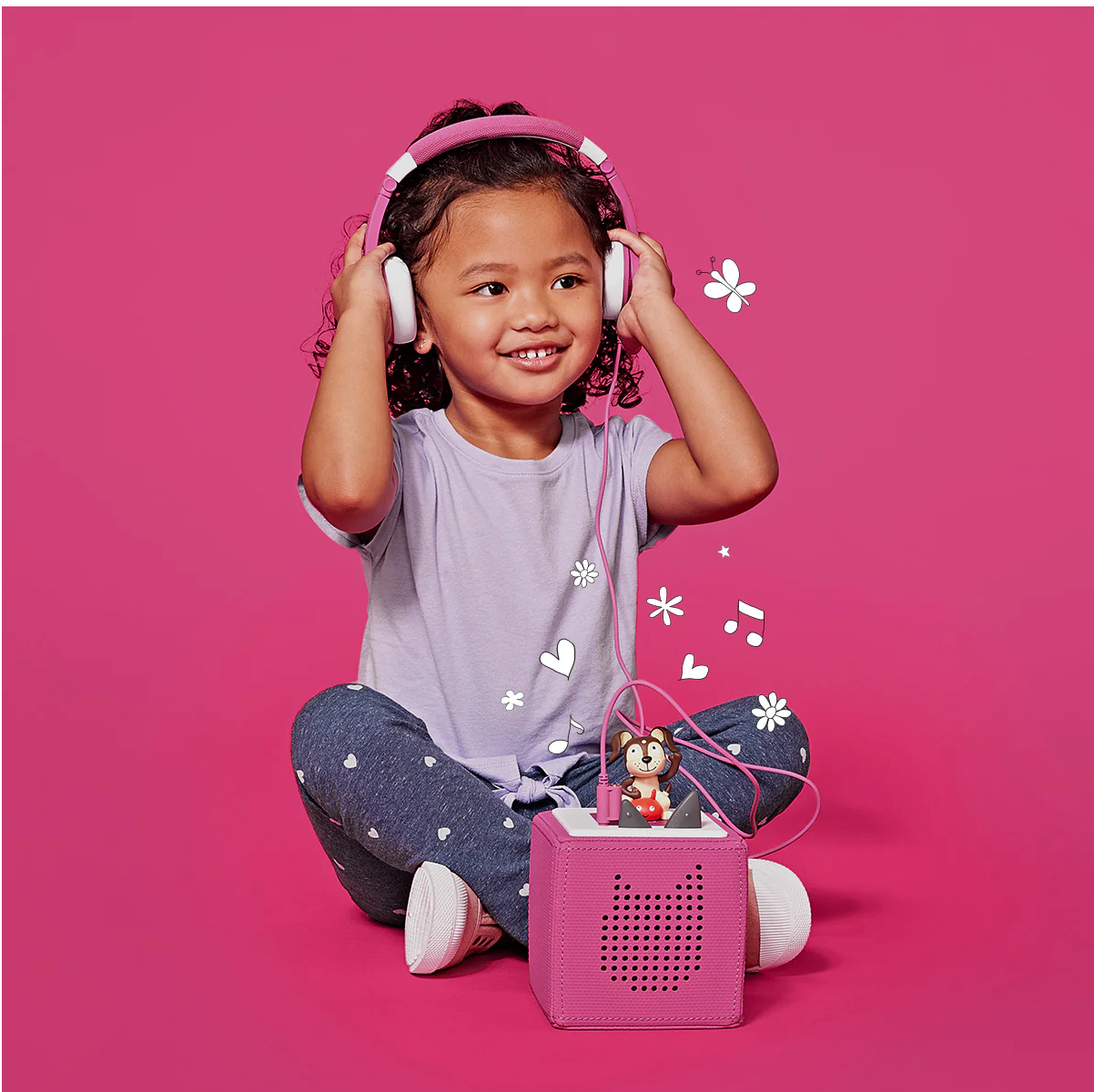 Headphones Pink