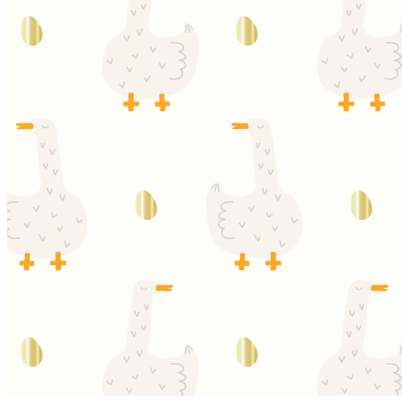 Mummy Goose Magnetic Cotton Footie