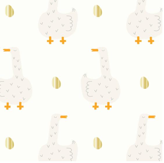 Mummy Goose Swaddle Blanket
