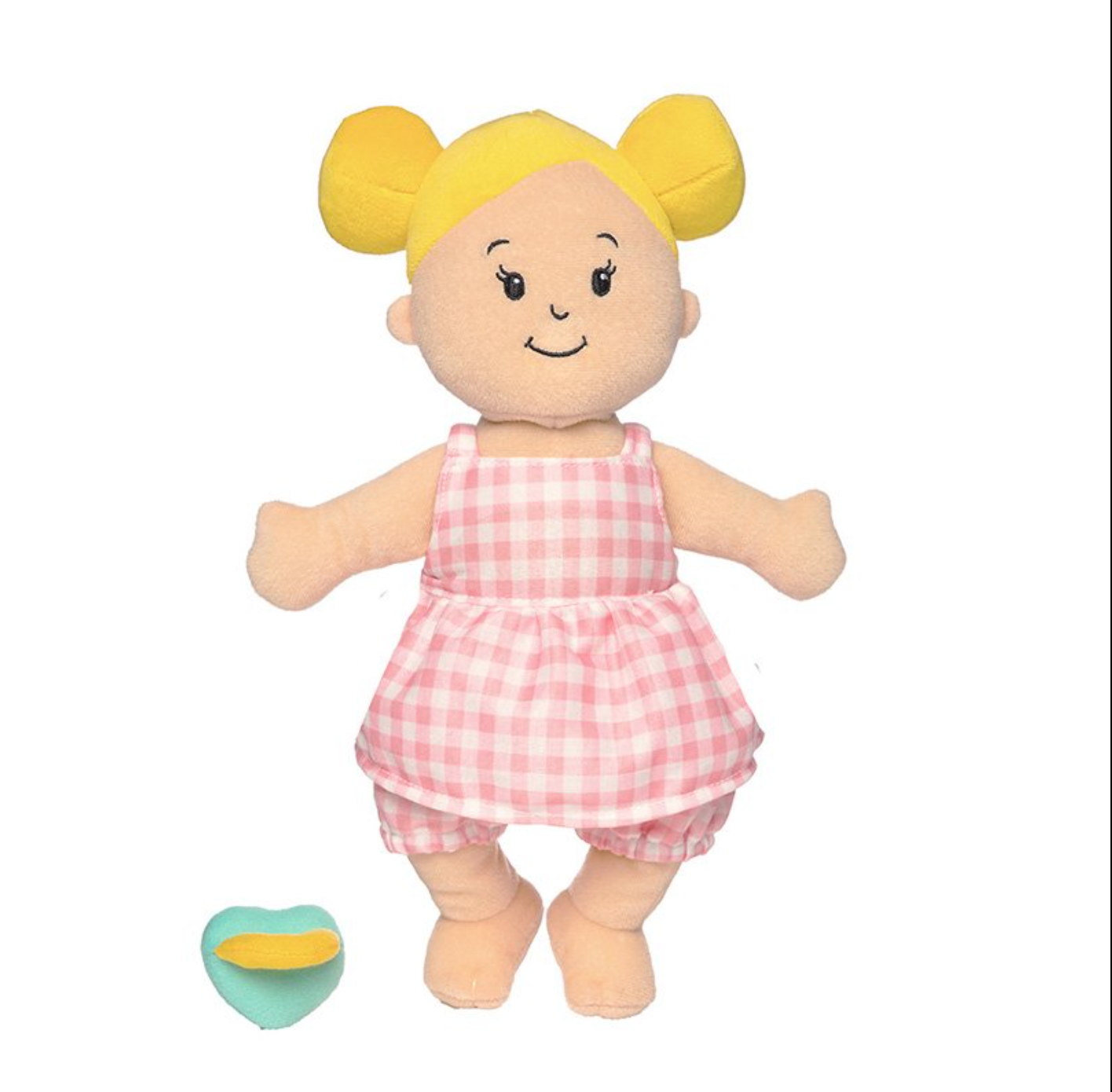 Wee Baby Stella Peach Doll with Blonde Buns