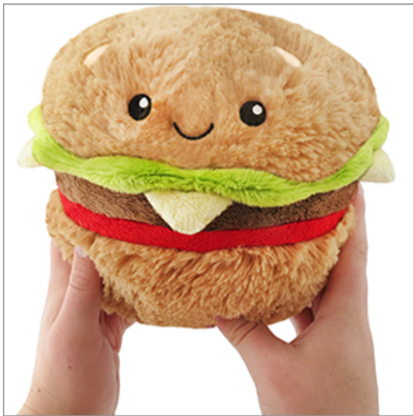 Mini Squishable Hamburger