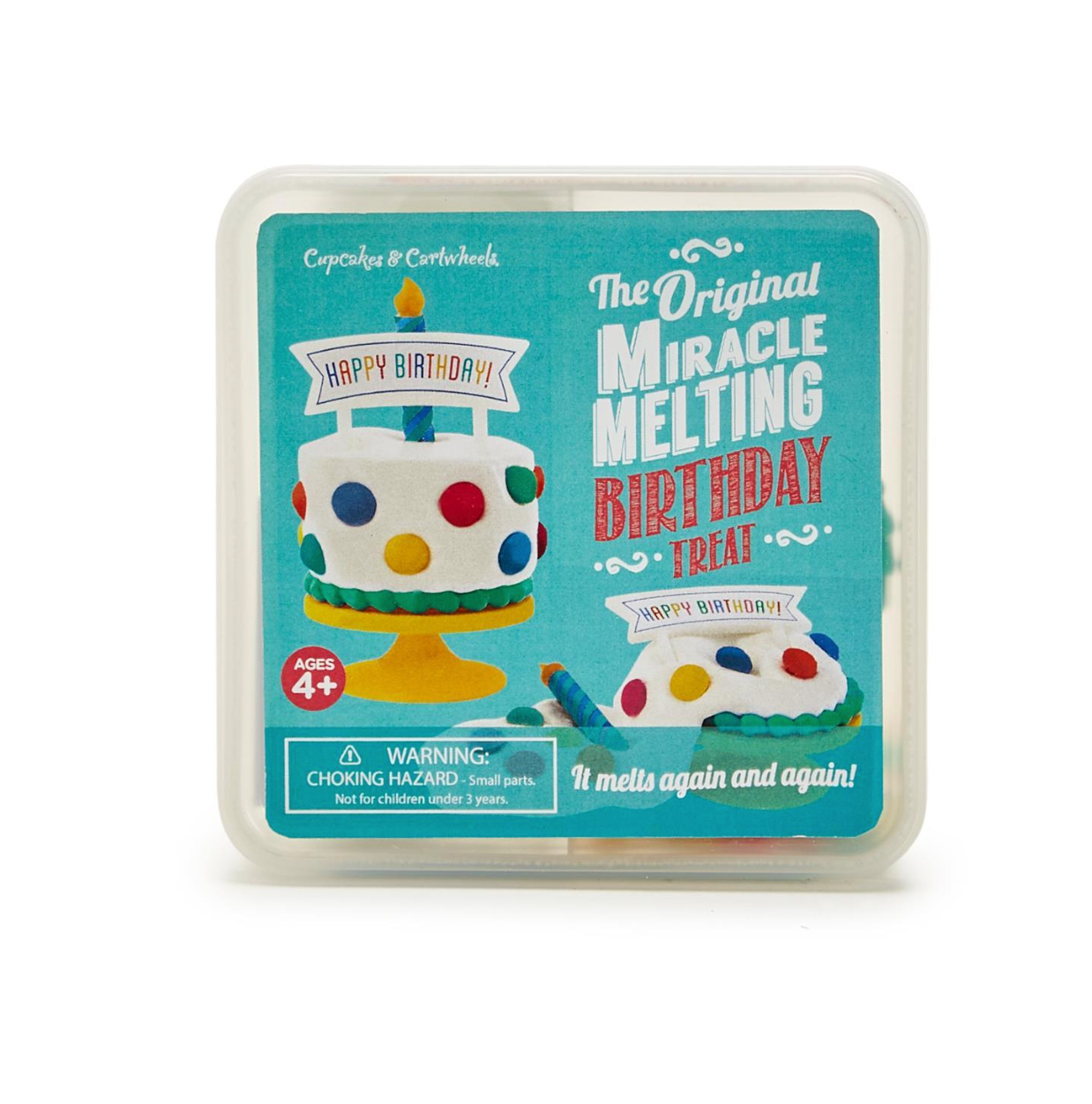 Miracle Melting Birthday Cake
