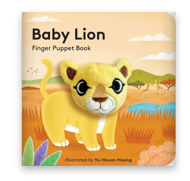 Baby Lion Finger Puppet Book