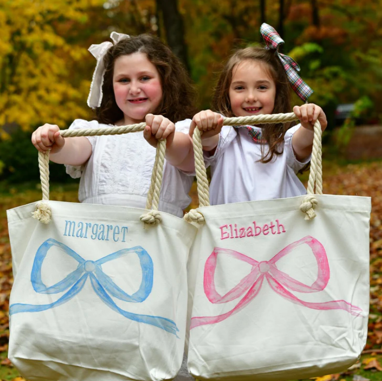 Pink Bow Tote