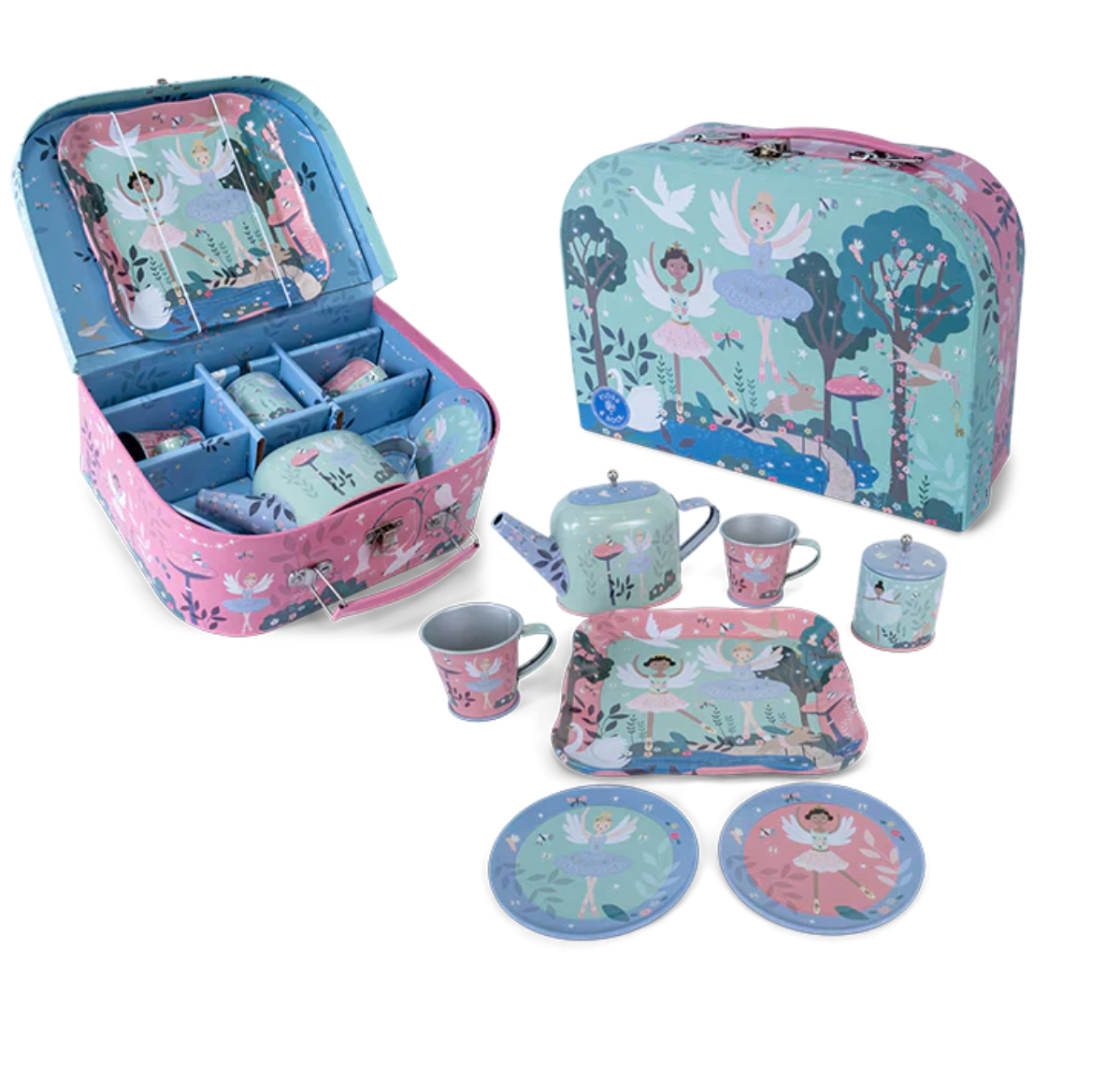 Enchanted Tea Set: 9 Piece
