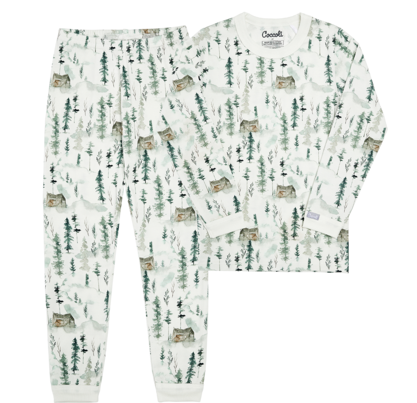 Cream Cabin Modal Pajama Set