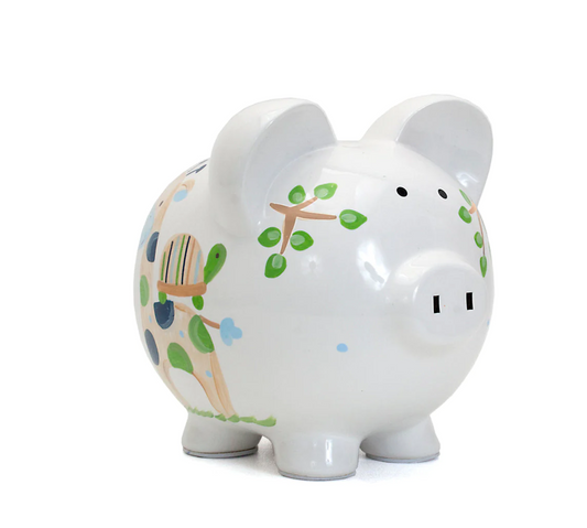 Blue Tropical Punch Piggy Bank