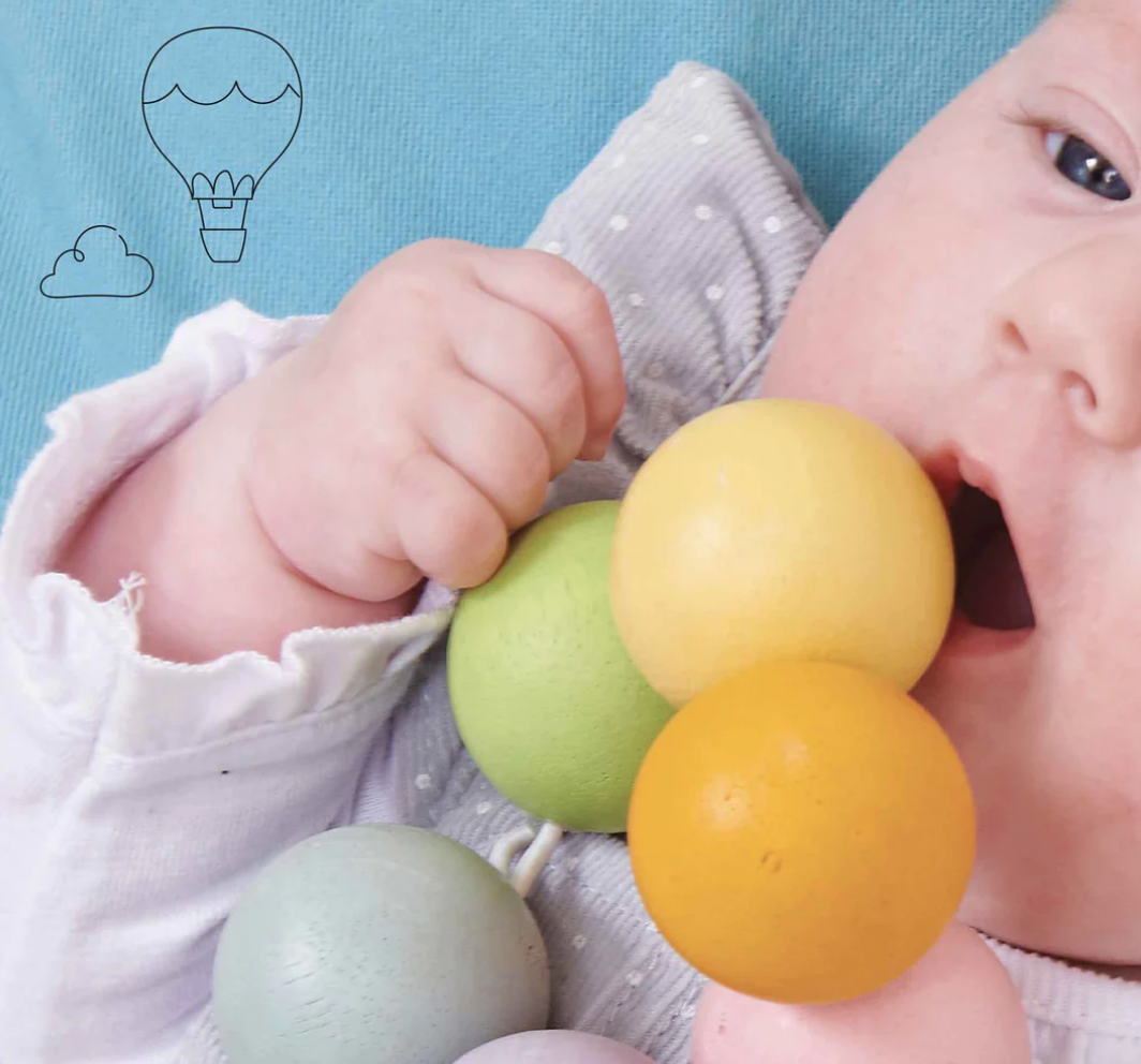 Wooden Teething Beads