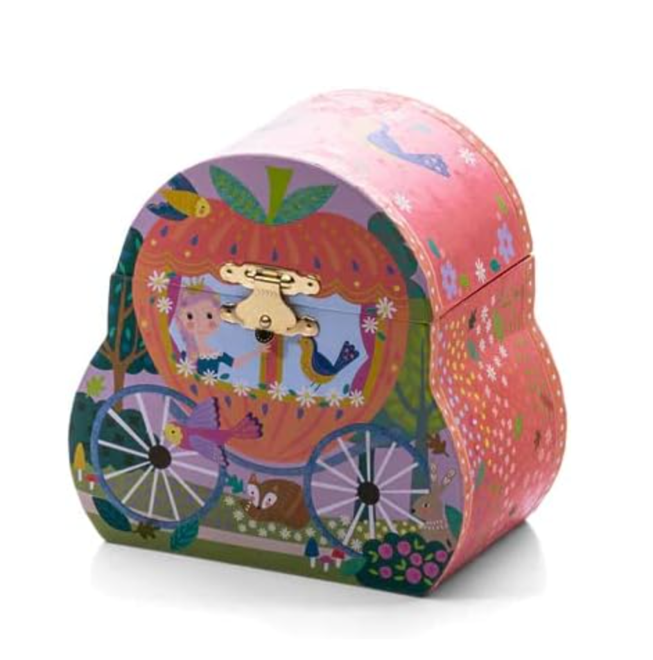 Fairy Tale Carriage Musical Jewelry Box