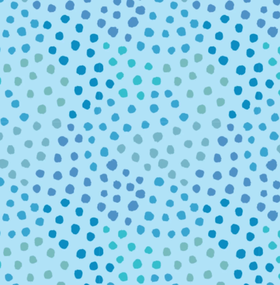 Blue Sparkle Magnetic Footie