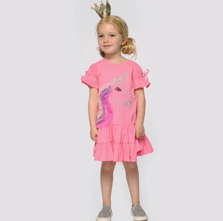 Fit & Flare Unicorn Dress