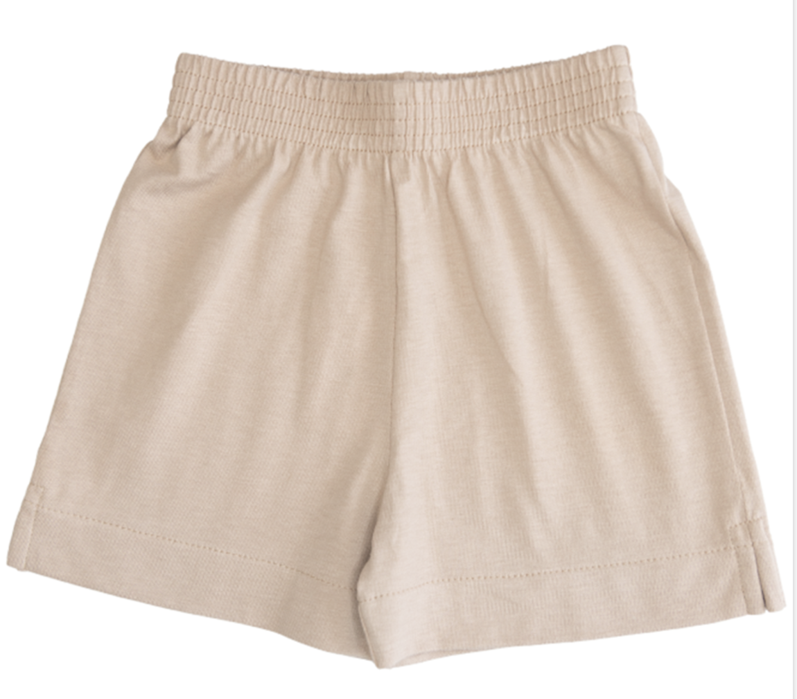 Jersey Shorts Sand w/ Pockets