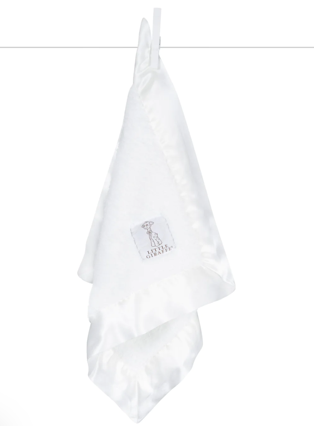 Chenille Blanky White