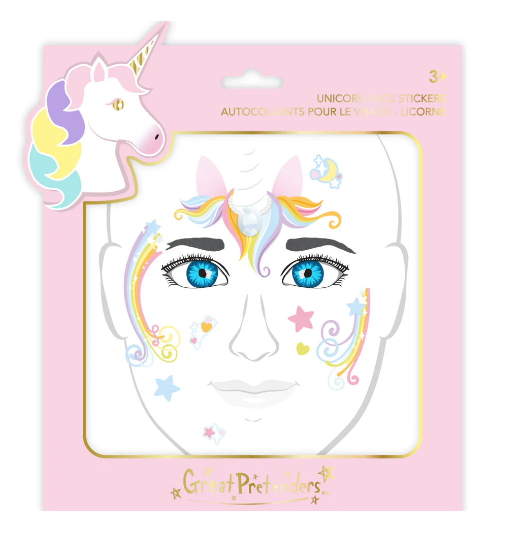Unicorn Fairy Face Stickers
