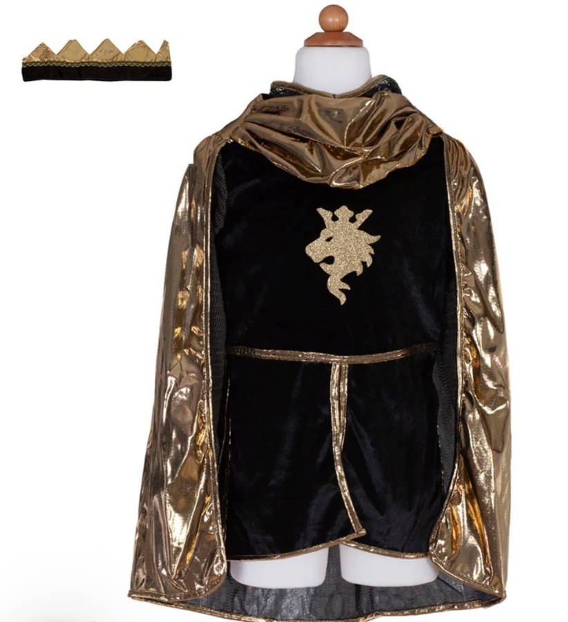 Gold Knight Tunic/Cape/Crown