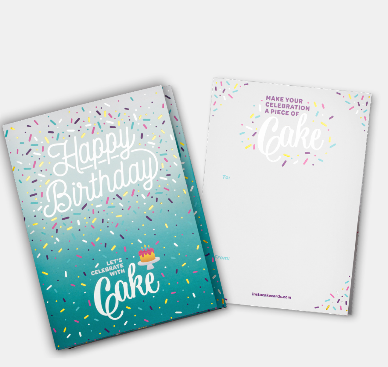 Happy Birthday InstaCake Double Chocolate