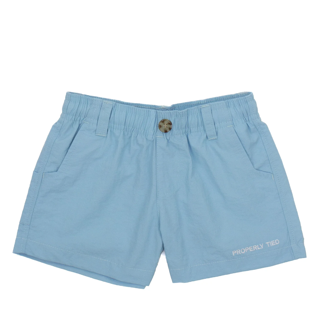 Boys Mallard Short Aqua