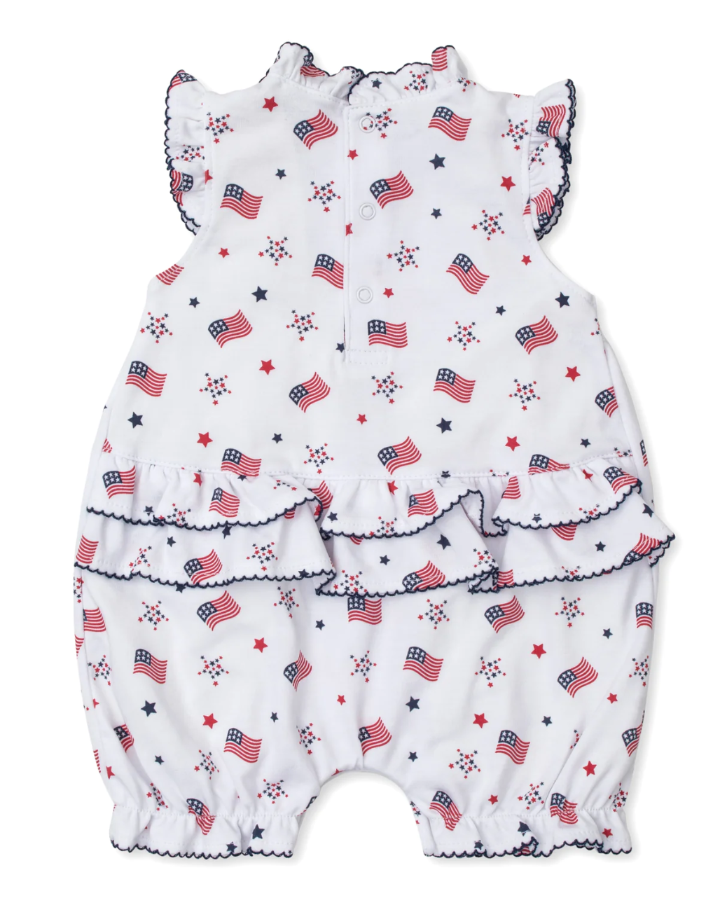 Star Spangled Spirit Ruffle Playsuit