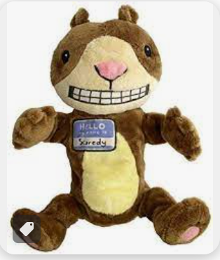 Scaredy Squirrel Makes A Friend Book Set With Hand Puppet