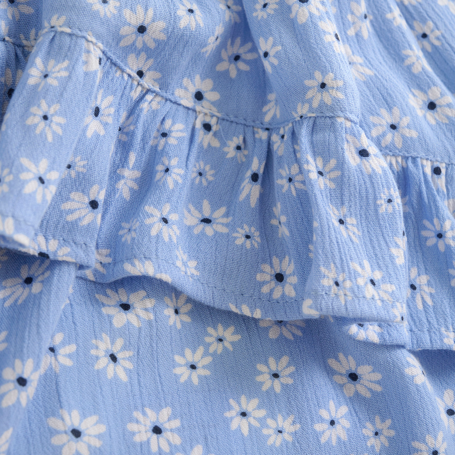 Bel Air Blue Skirt Flower