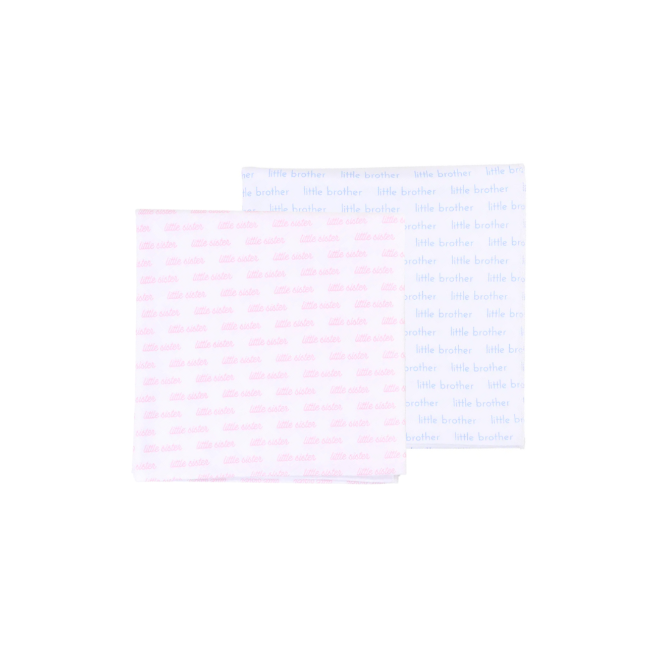 Little Brother Printed Swaddle Blanket