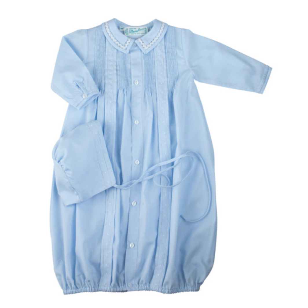 Boys Dot Take Me Home Gown in Blue and White