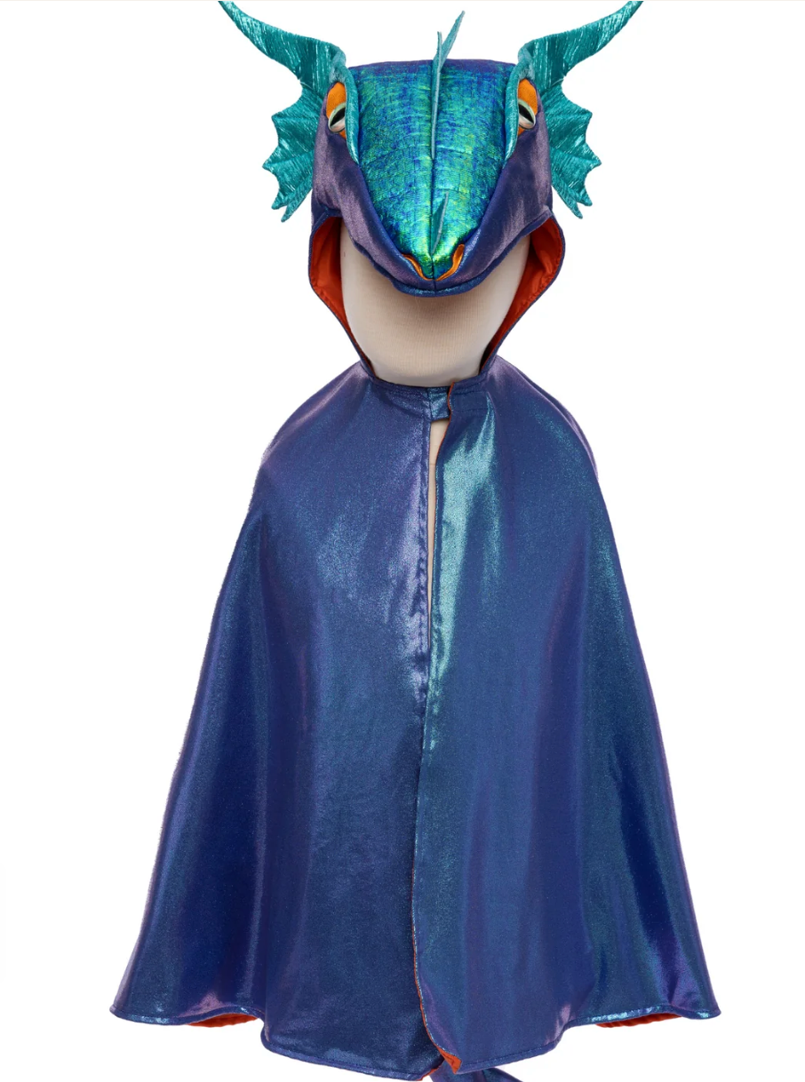 Azure The Metallic Dragon Cape