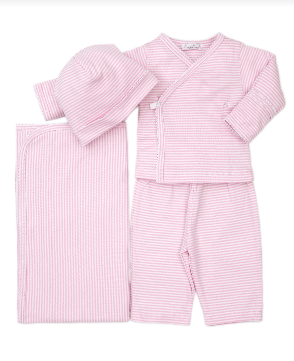 Stripes Take Me Home Bundle Set Pink