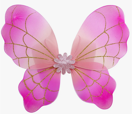 Vibrant Vacation Glitter Wings