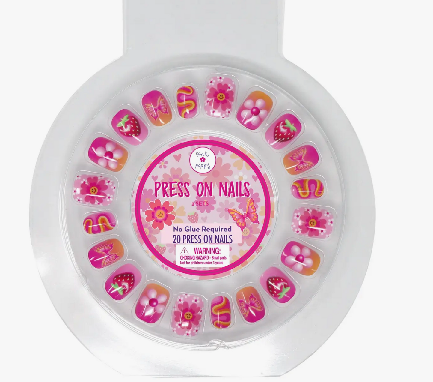 Vibrant Vacation Press On Nails