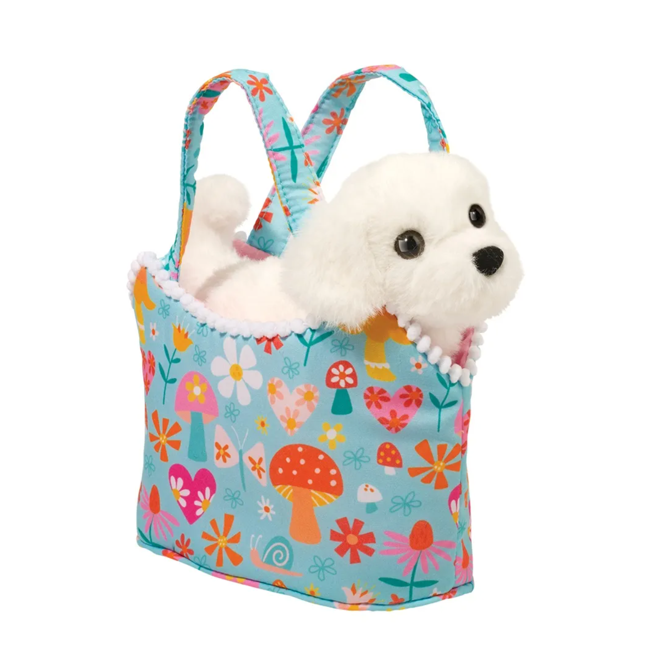 Retro Chic Sak with Bichon