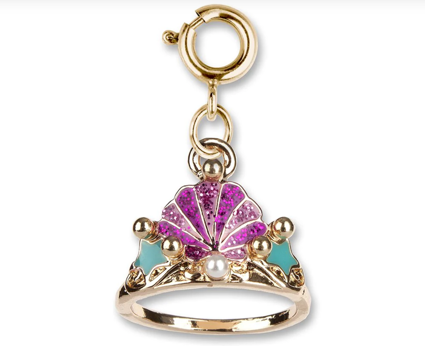 Charm - Gold Mermaid Tiara
