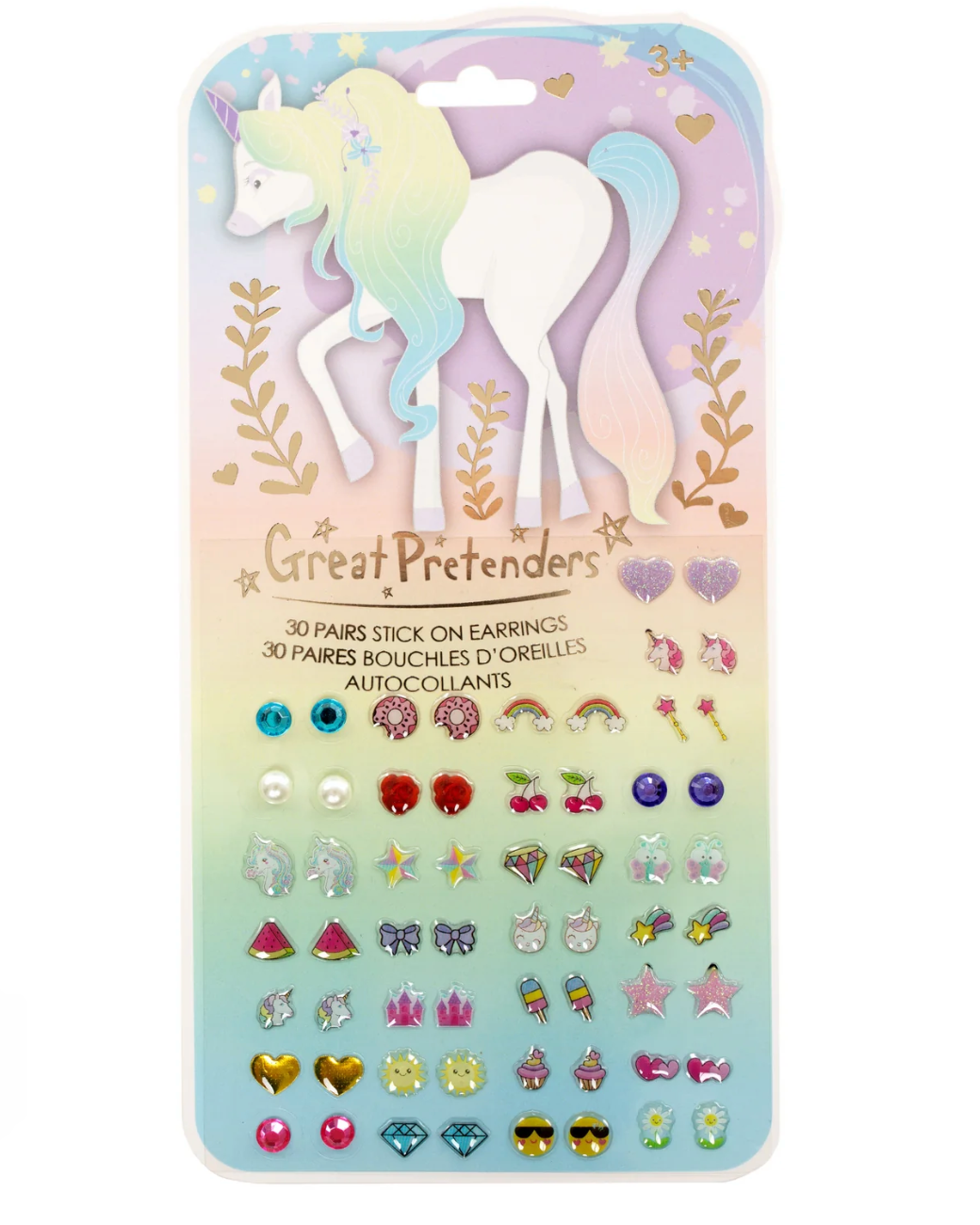 Whimsical Unicorn Sticker Earrings