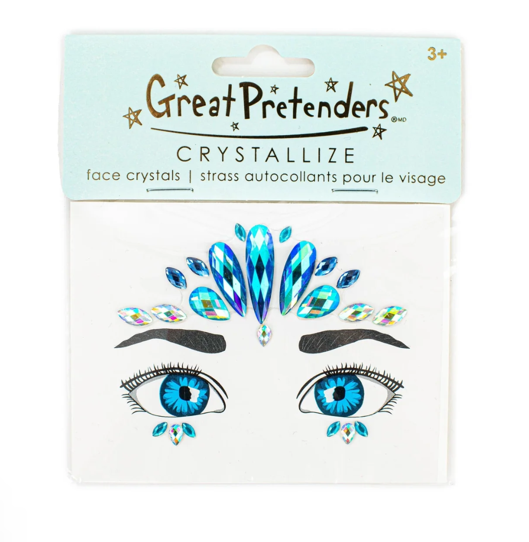 Face Crystals Ocean Mermaid