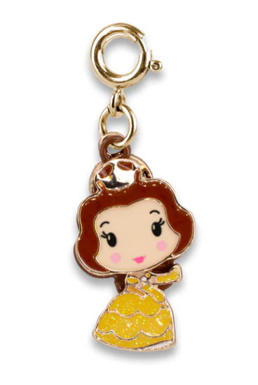 Charm- Gold Swivel Belle