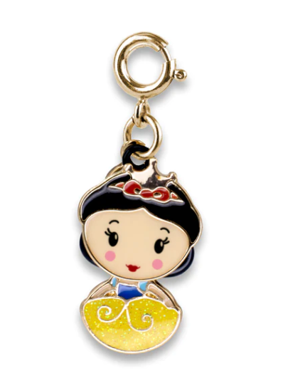 Charm - Gold Swivel Snow White