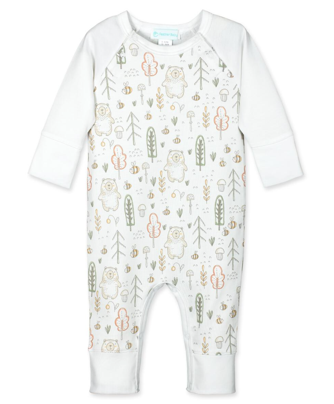 Honey Bears Henley Romper