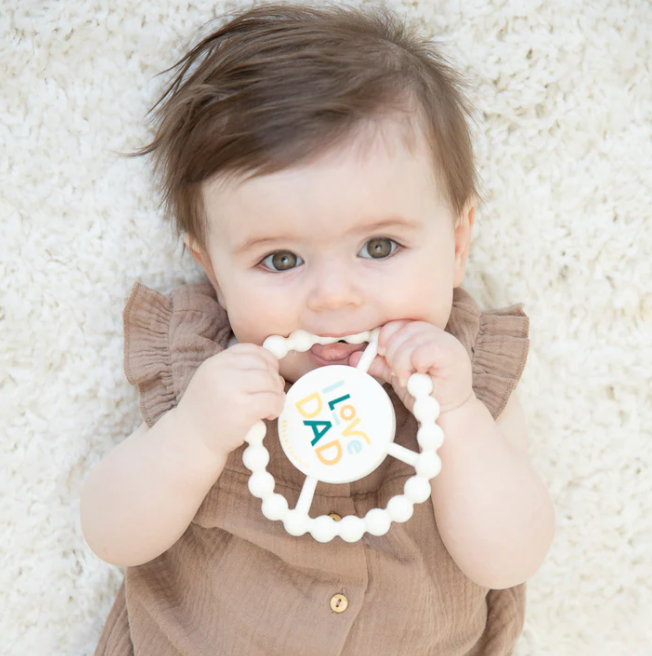 I Love Dad Happy Teether
