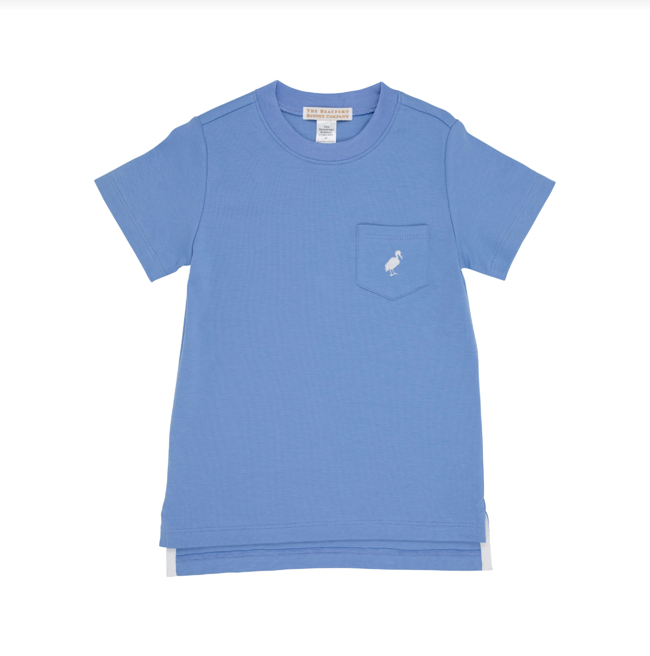 Carter Crewneck Barbados Blue/Worth Avenue White